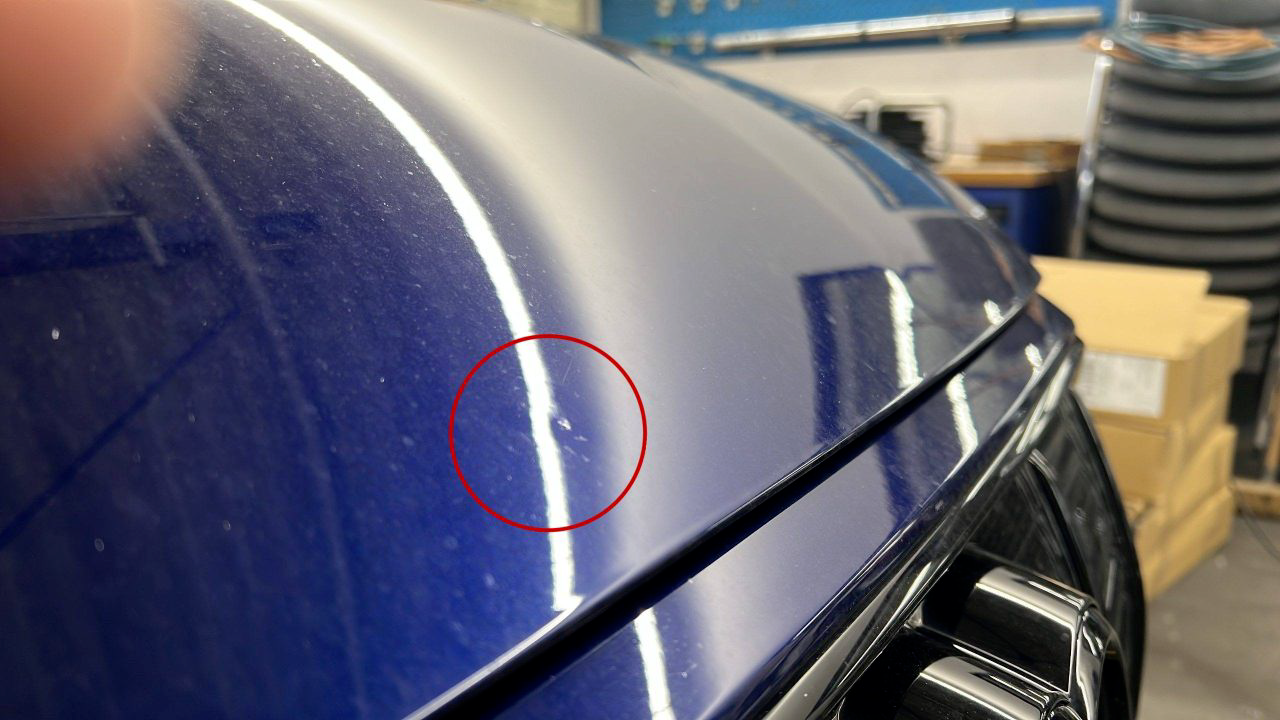 Motorhaube: Motorhaube - Delle(n) - Smart Repair