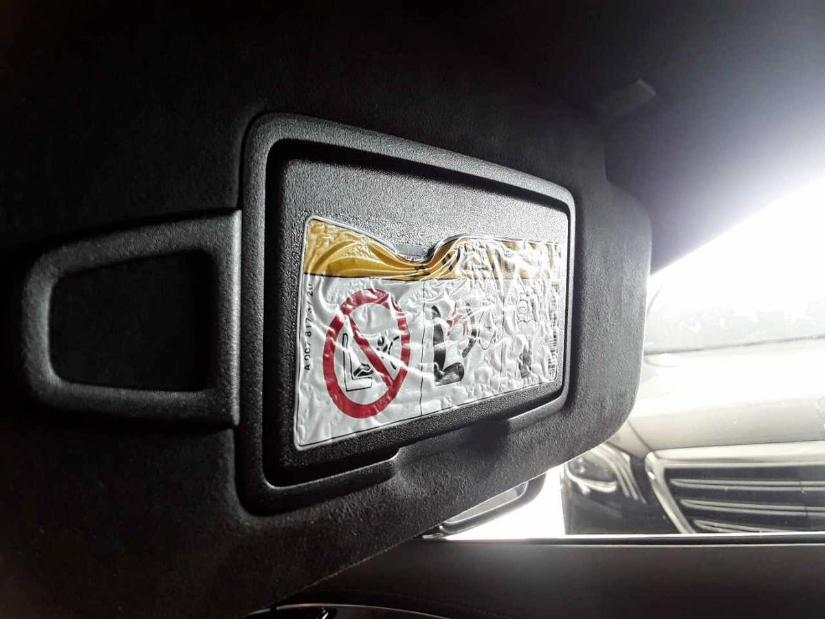 Zierleiste / Dekorleiste (Airbag Aufkleber)